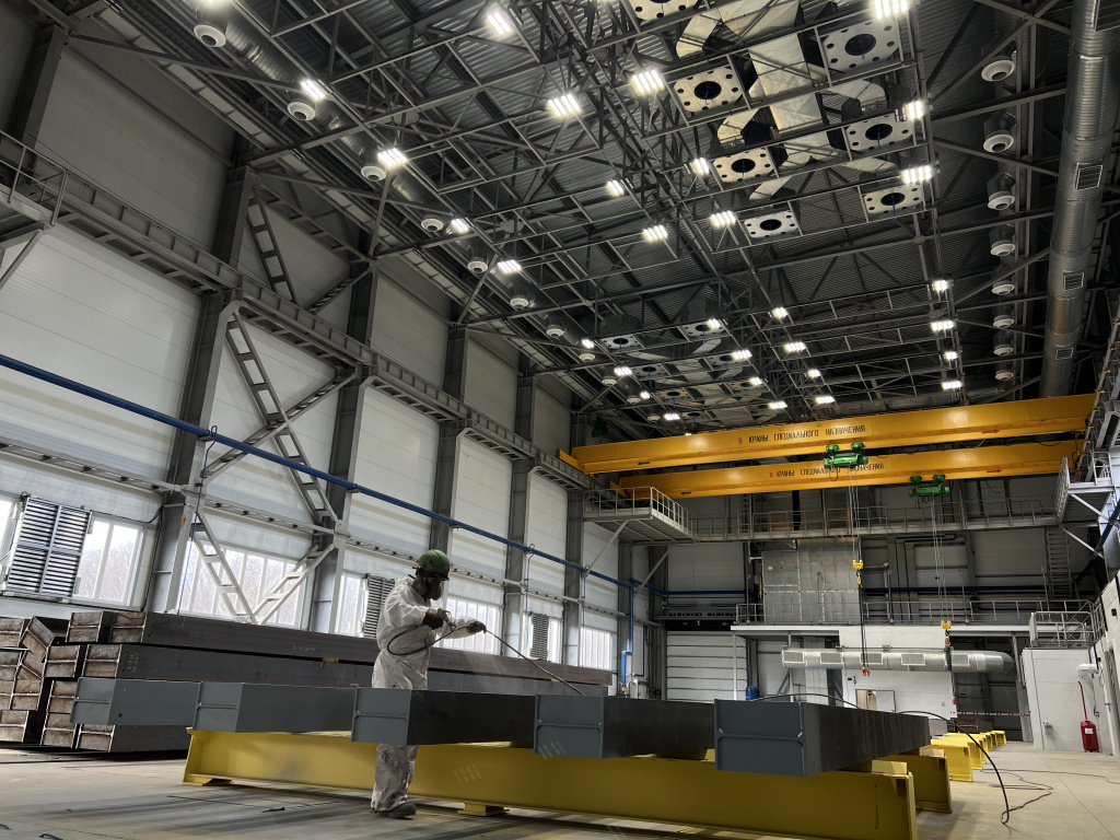 Окраска на оборудовании от SPK GROUP