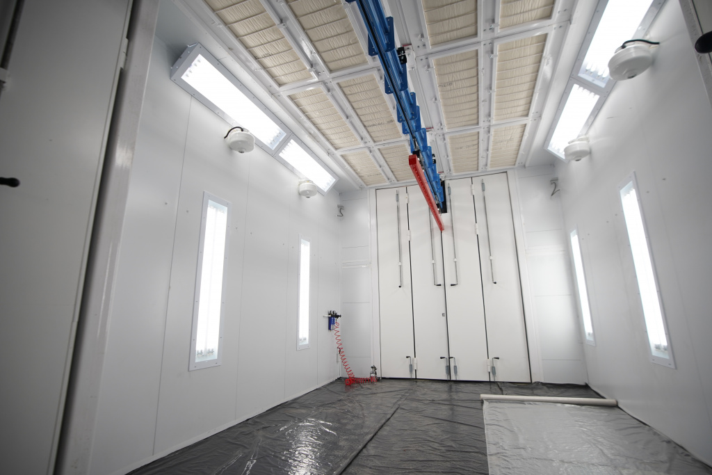 Модернизация покрасочной камеры